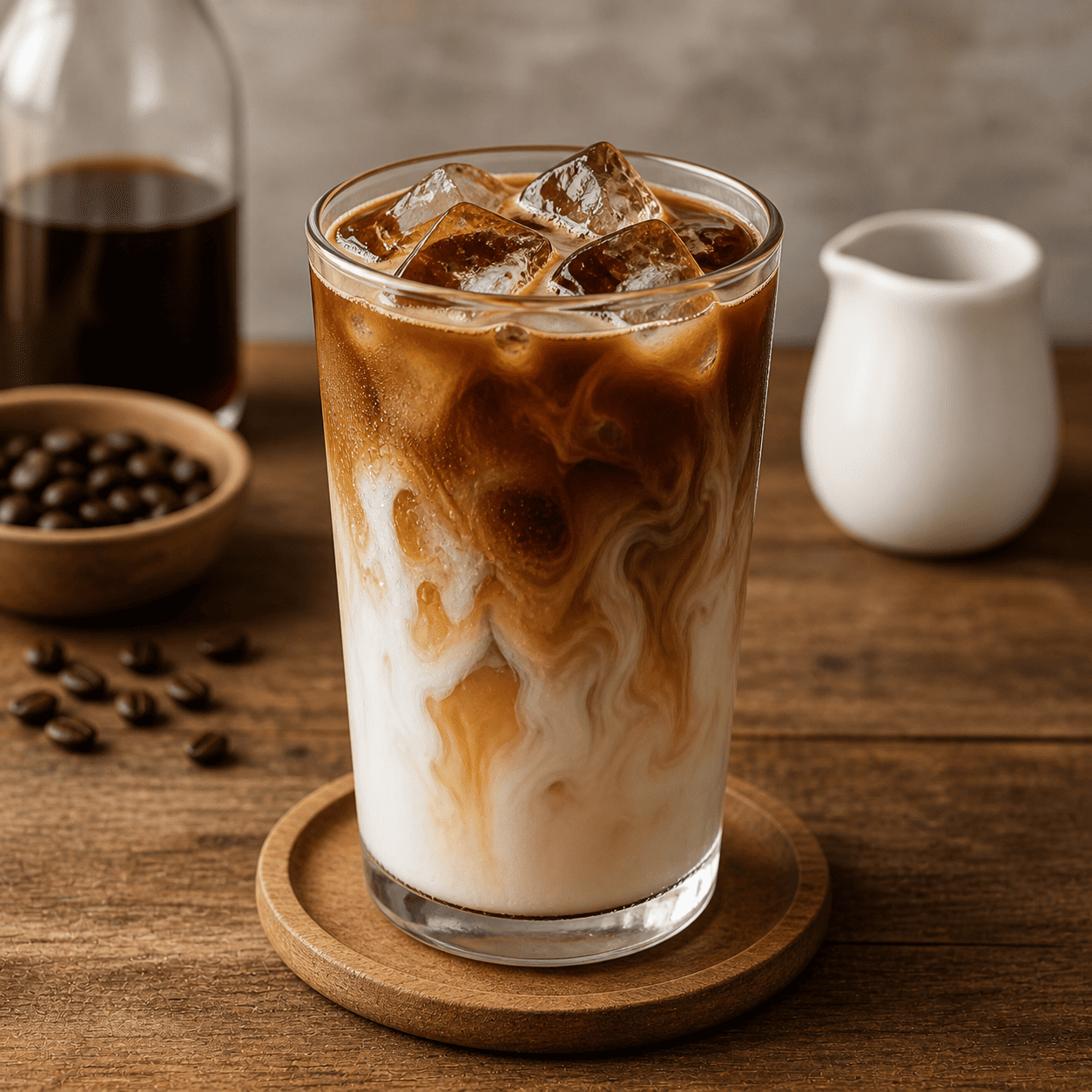 Cold Brew with Milk dari Simetri Home Coffee Roasters